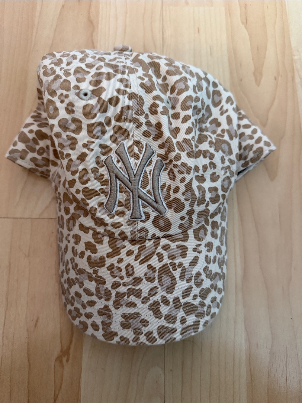 Women’s 47 Clean Up NY Yankees Leopard Baseball Cap
